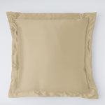 Seidenkissenbezug mulberry 25 mommes mit Stehsaum caramel top