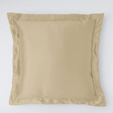 Seidenkissenbezug mulberry 25 mommes mit Stehsaum caramel top