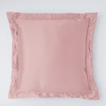 Seidenkissenbezug mulberry 25 mommes mit Stehsaum rose top