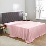 Pink silk sheet, 19 mommes