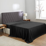 Black silk sheet, 19 mommes