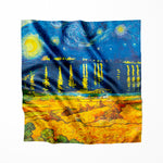 Seidentuch Van Gogh Weizenfeld