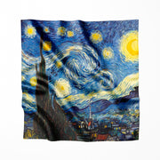 Van Gogh "The Starry Night" Mulberry Silk Scarf