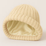 Cashmere and silk hat