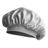 Bonnet de nuit en soie à élastique