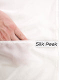 Drap de sac de couchage en soie rectangulaire