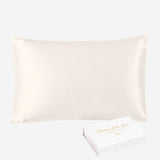 Funda de almohada de seda sin volante 30 mommes - Maison de la soie