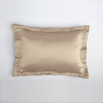 Oxford pillowcase with ruffle, 19 mommes - Maison de la soie