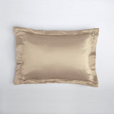 Oxford pillowcase with ruffle, 19 mommes - Maison de la soie