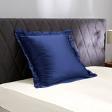 Oxford pillowcase with ruffle, 19 mommes - Maison de la soie