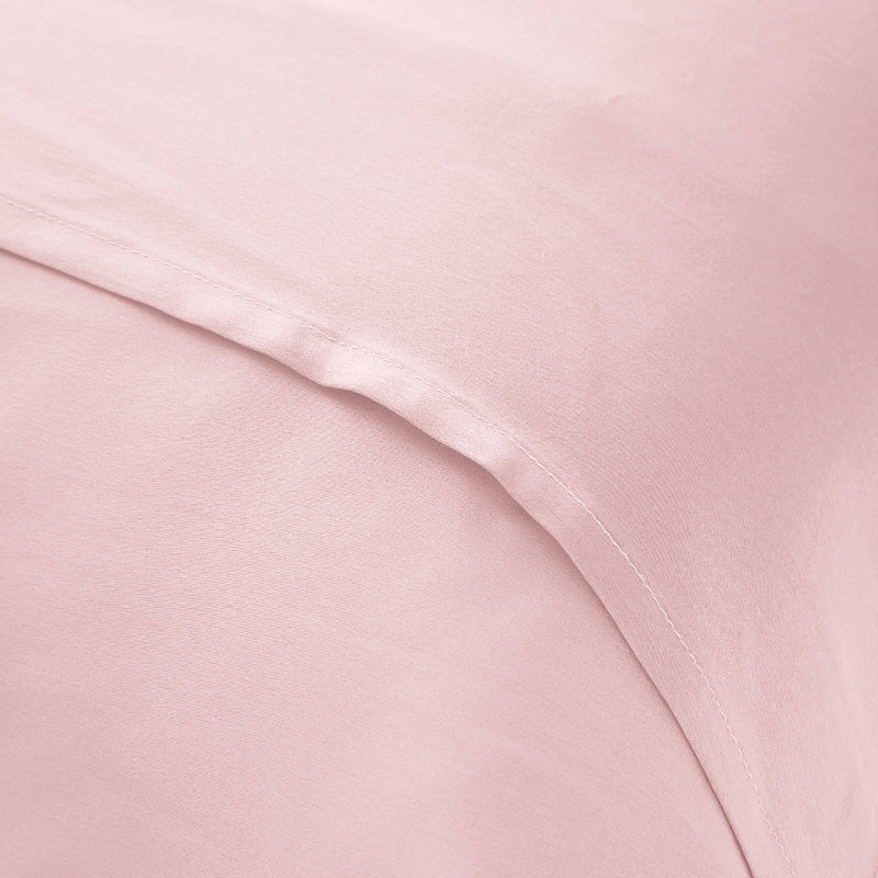 Oxford pillowcase with ruffle, 19 mommes - Maison de la soie