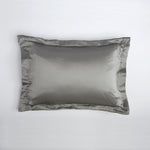 Oxford pillowcase with ruffle, 19 mommes - Maison de la soie